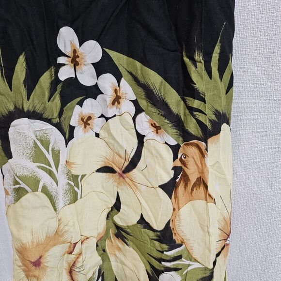 Kawaii Hawaii Muumuu Floral Hawaiian Summer Sleeveless Light weight Dress - Picture 7 of 9